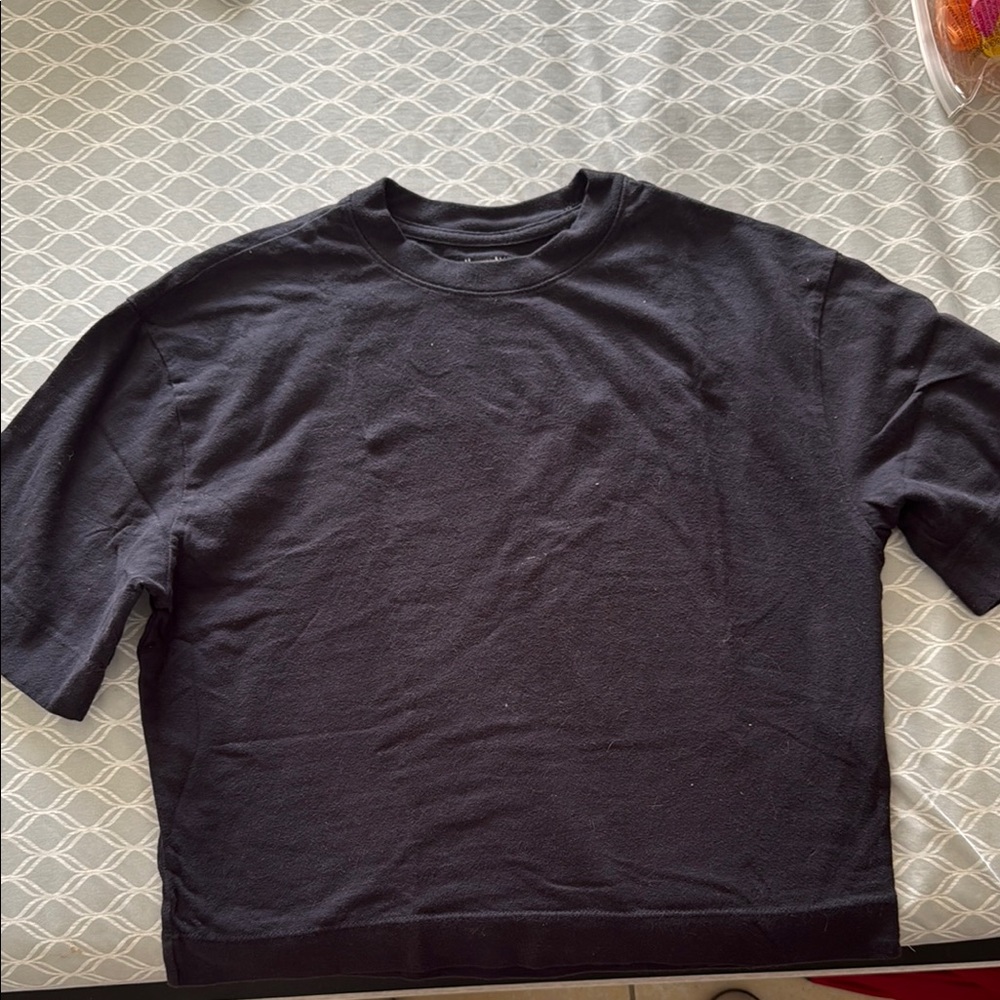 Abercrombie & Fitch Black Crew Neck Tee